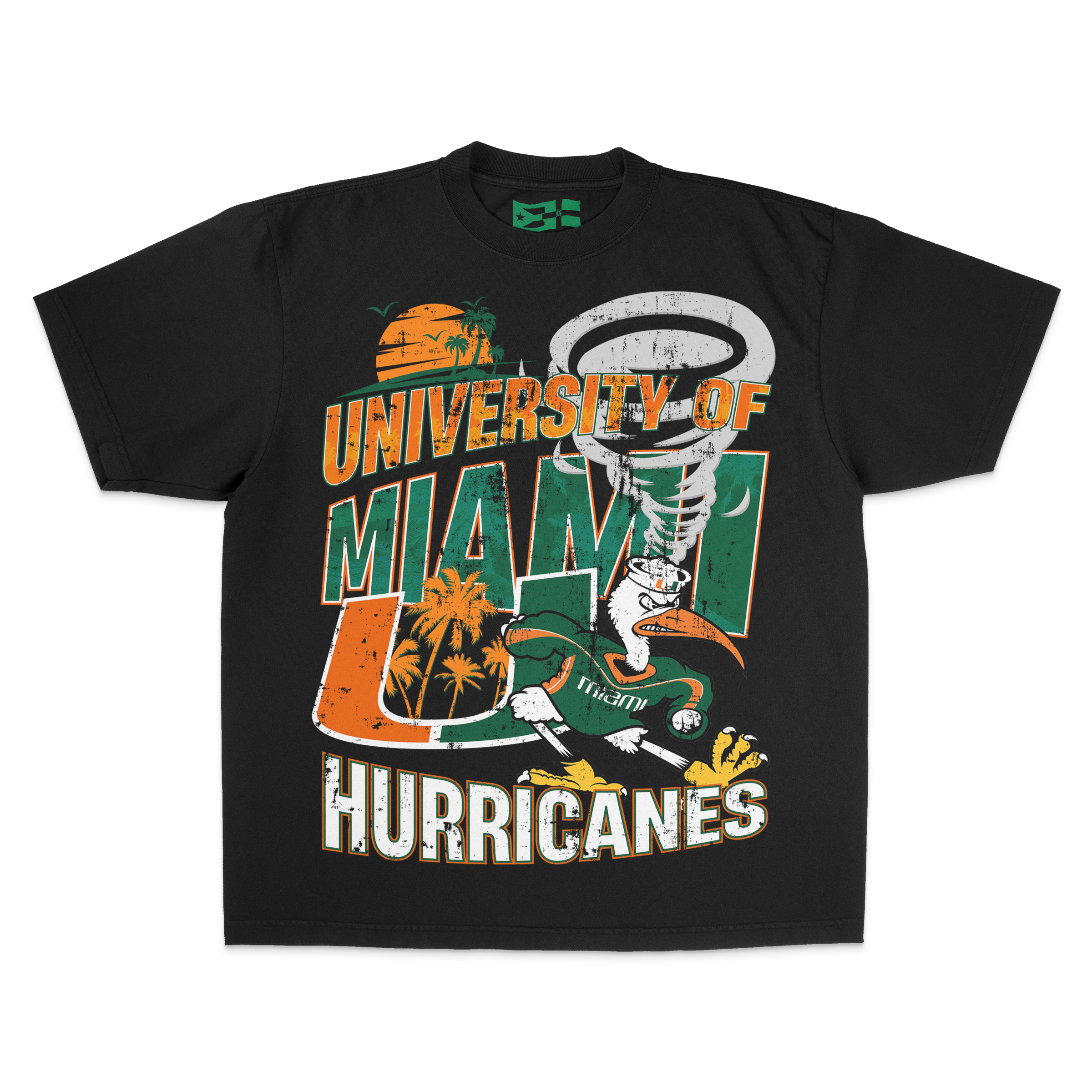 Miami Hurricane Heavyweight Tee