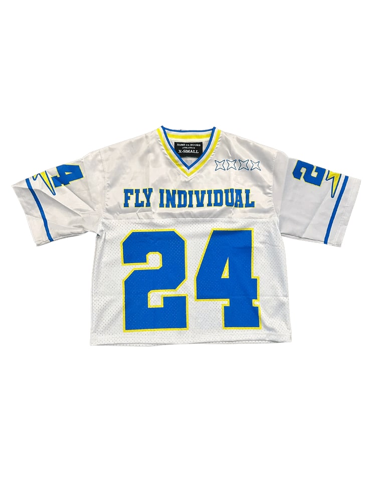 "Fly Individual Jersey" (White/Blue) - VOTY