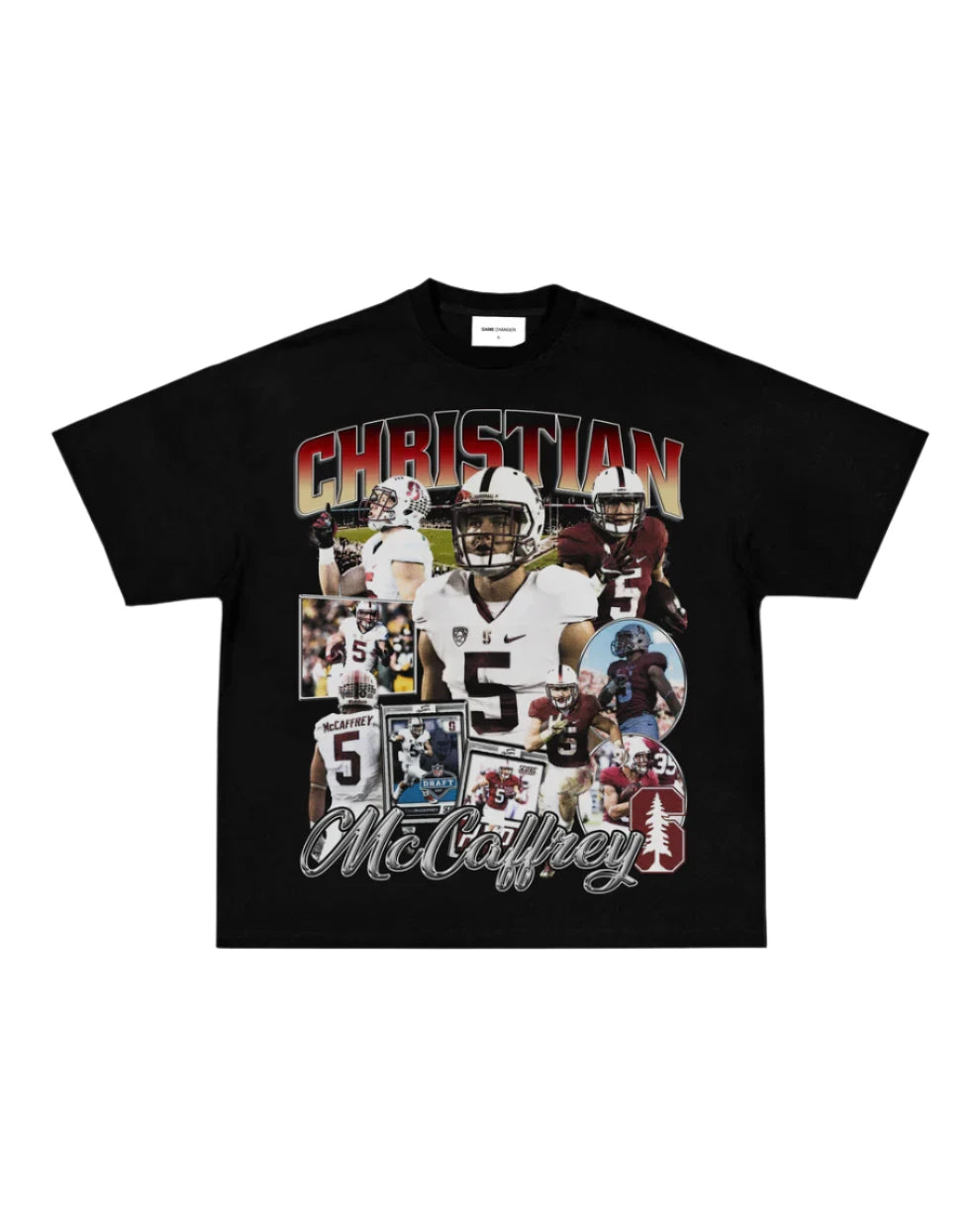 Christian McCaffery Heavyweight Tee