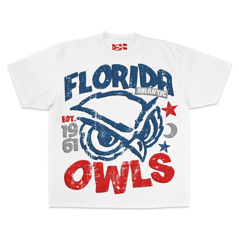 FAU Owls Heavyweight Tee