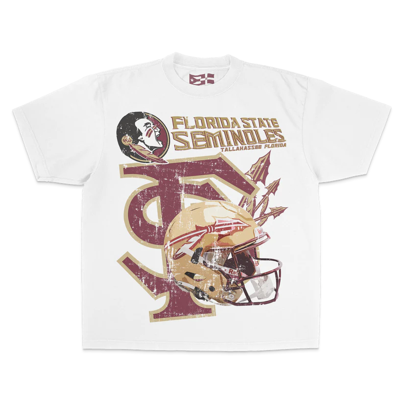 WHITE-FSU-Seminoles tee