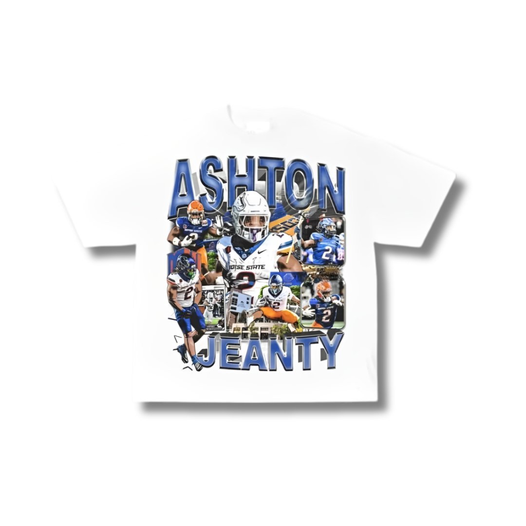 Ashton Jeanty Heavyweight Tee - VOTYAirline.BR