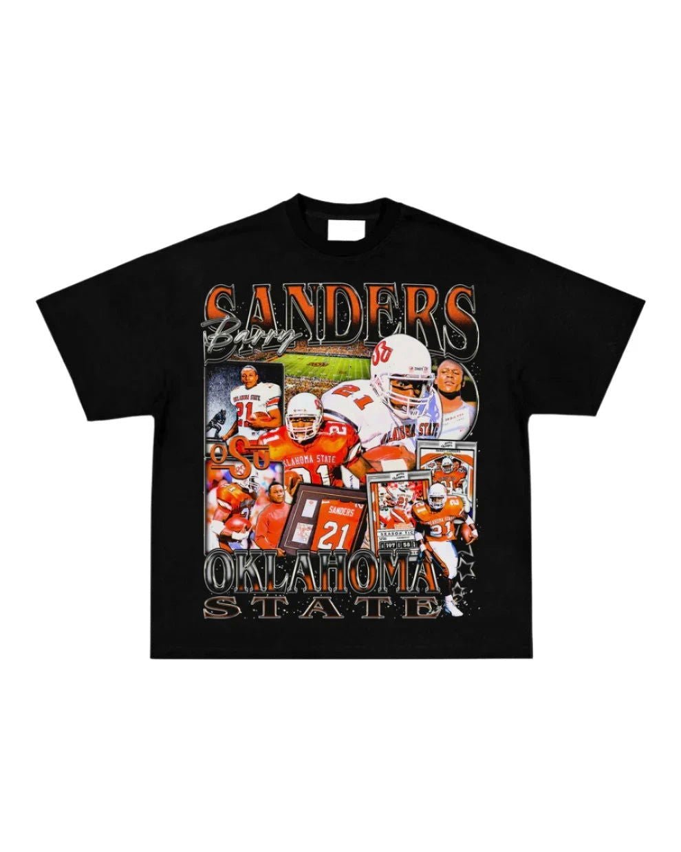 Barry Sanders Heavyweight Tee - VOTYAirline.BR