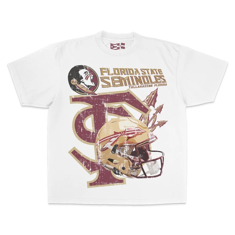 FSU Seminoles Heavyweight Tee - VOTYAirline.BR