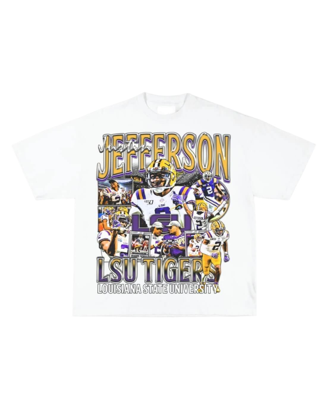 Justin Jefferson Heavyweight Tee - VOTYAirline.BR