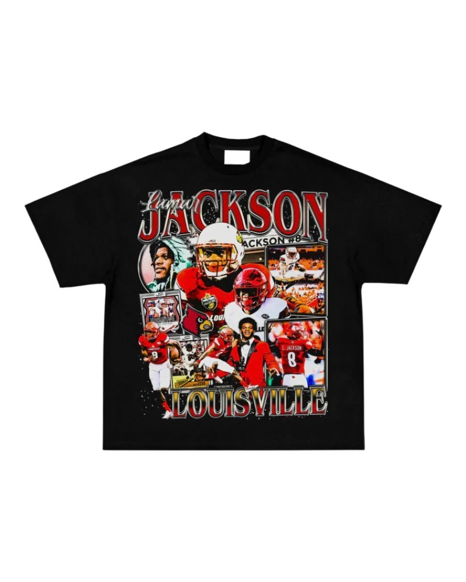 Lamar Jackson Heavyweight Tee - VOTYAirline.BR