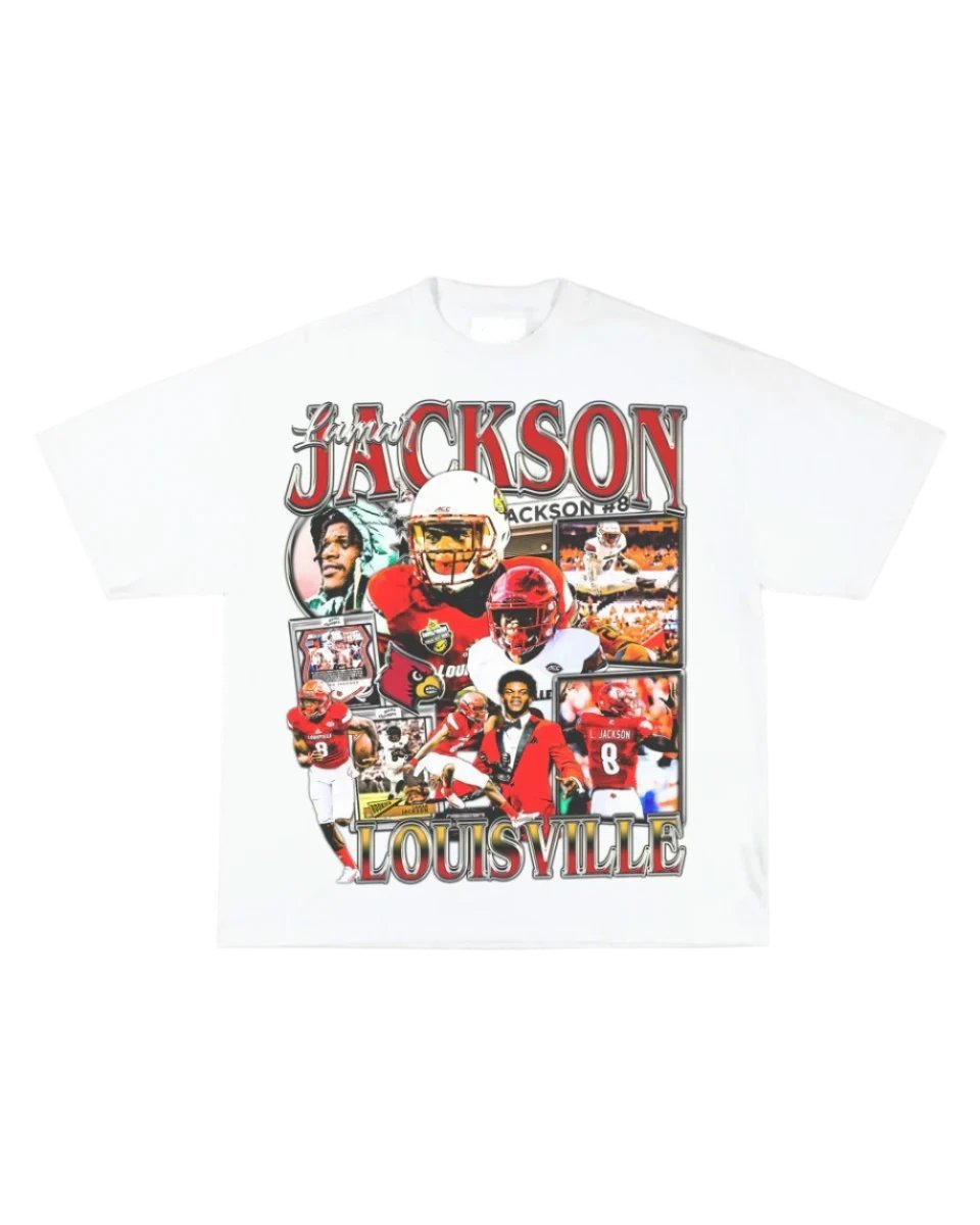 Lamar Jackson Heavyweight Tee - VOTYAirline.BR