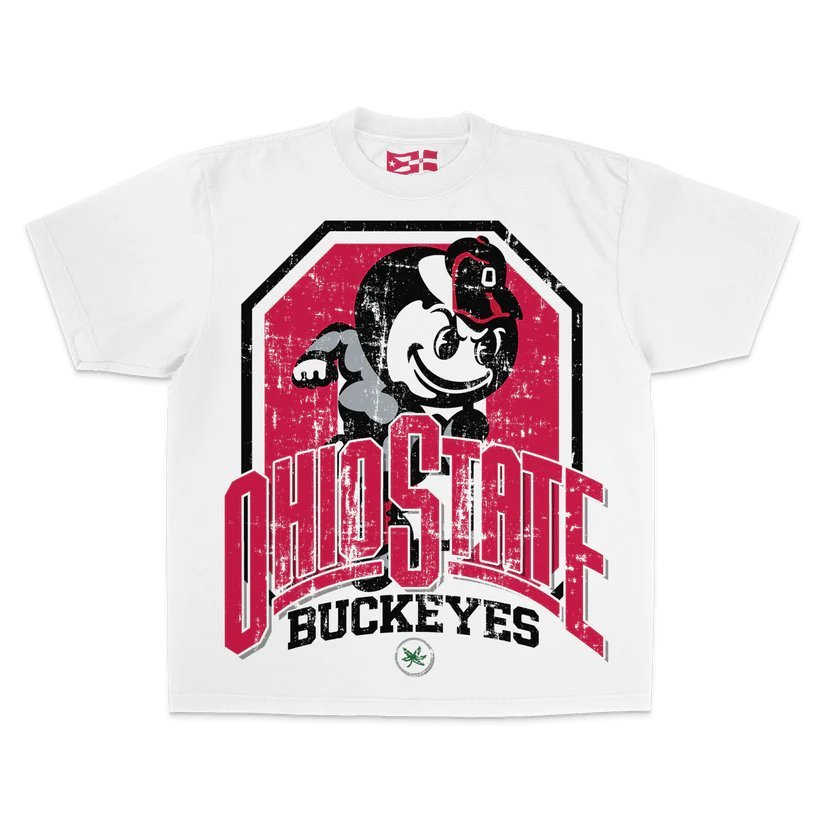 Ohio Buckeyes Heavyweight Tee - VOTYAirline.BR