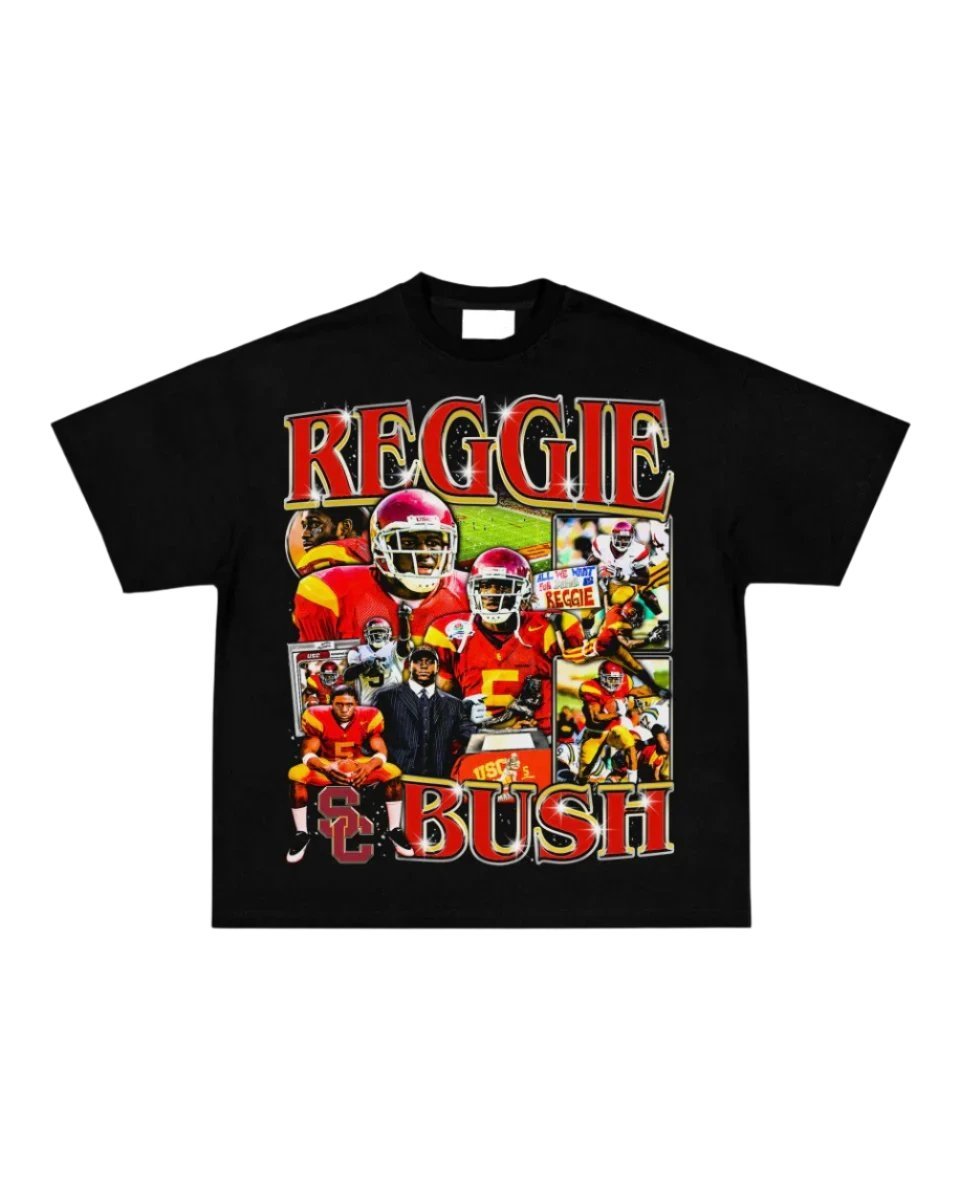 Reggie Bush Heavyweight Tee - VOTYAirline.BR