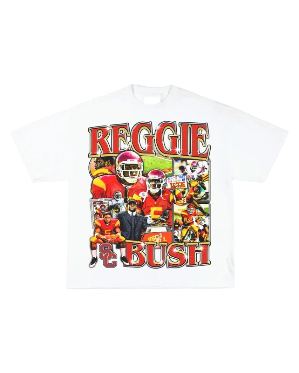 Reggie Bush Heavyweight Tee - VOTYAirline.BR