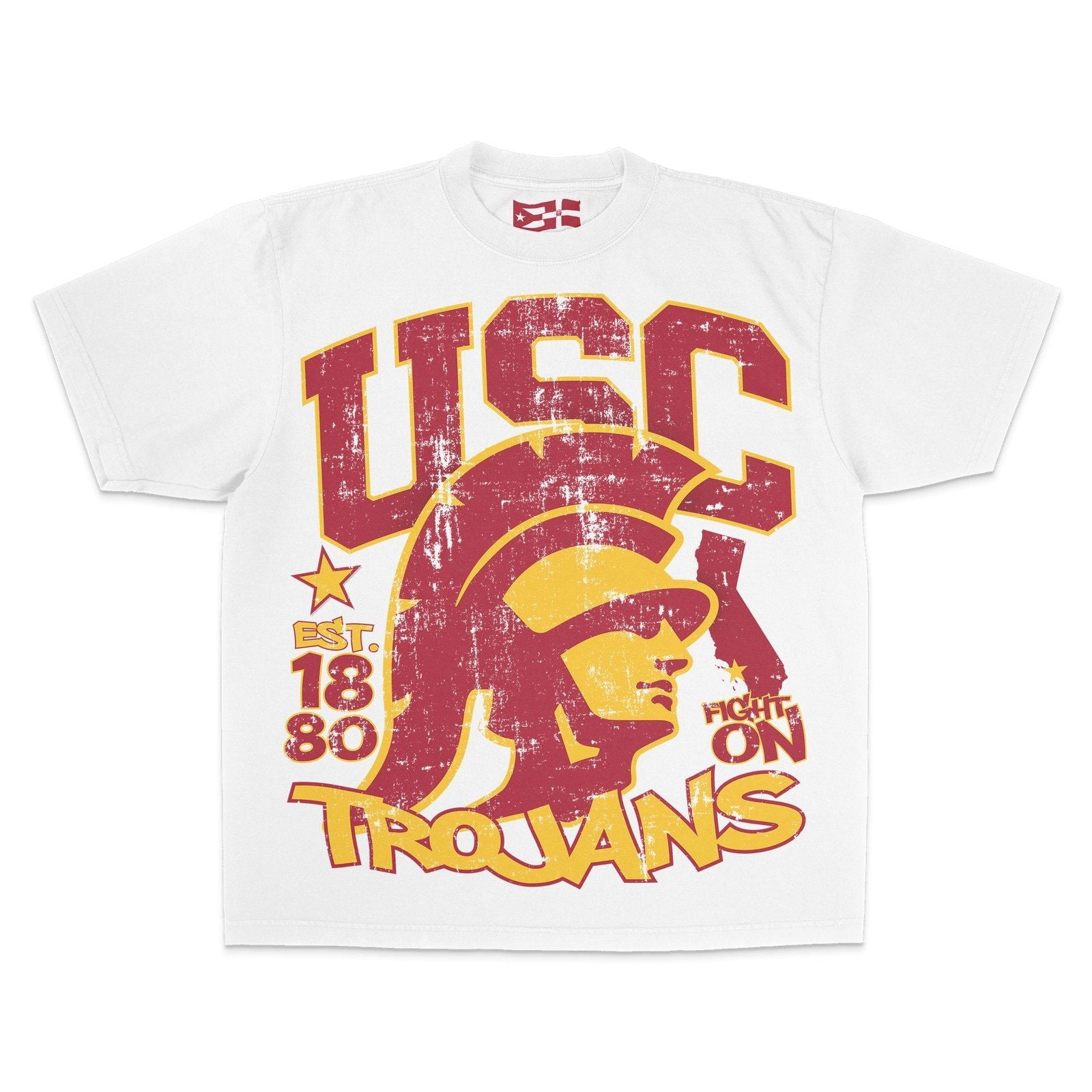 USC Trojans Heavyweight Tee - VOTYAirline.BR