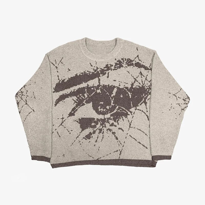 Eye of the spider sweater